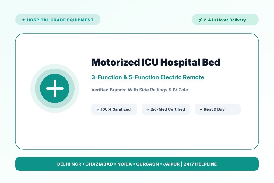 ICU Hospital Beds (Manual & Motorized)