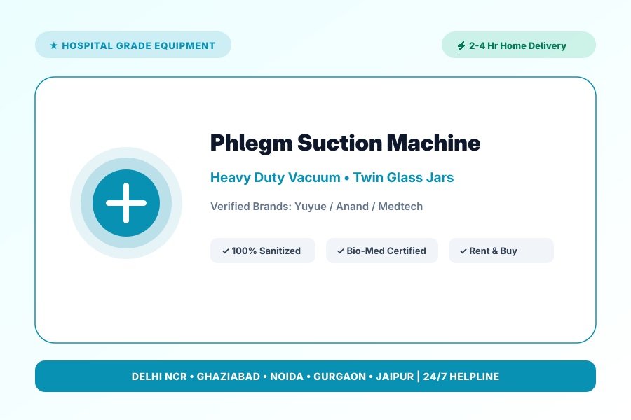 Electric & Portable Phlegm Suction Machine