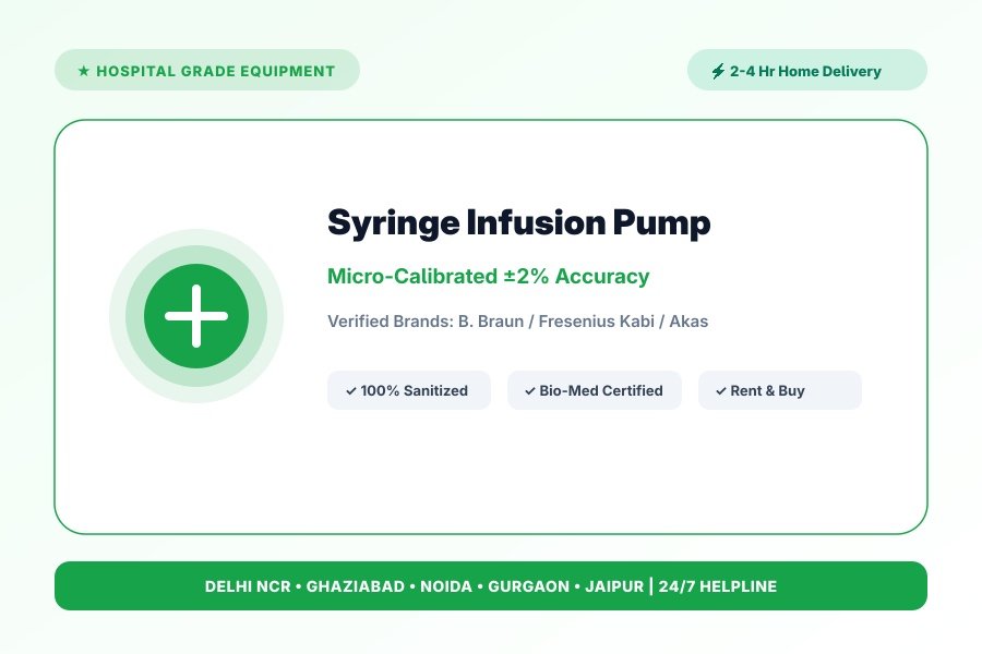 Syringe Infusion Pump (Precision Drug Delivery)