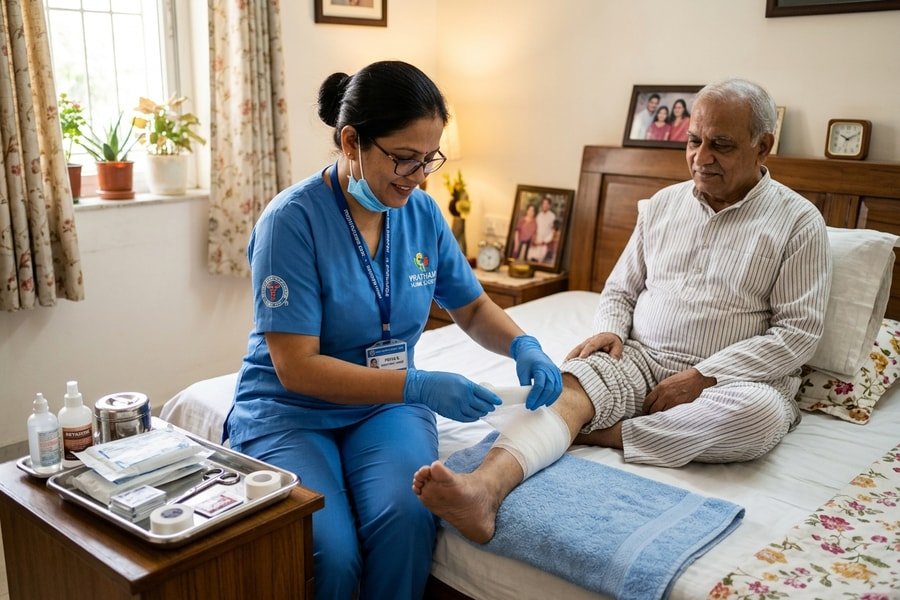 Wound Dressing & Stitches Removal